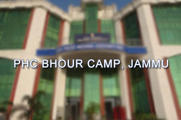 PHC Bhour Camp jammu;