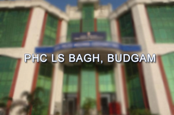 PHC LS Bagh Budgam
